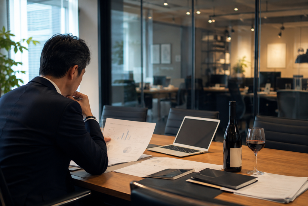 酒販免許を既存法人で申請するか新設法人で申請するか考えている