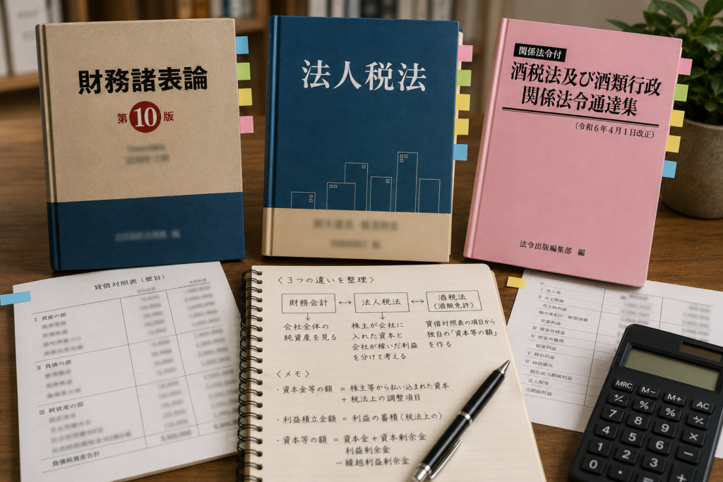 財務会計、法人税法、酒税法からの考察